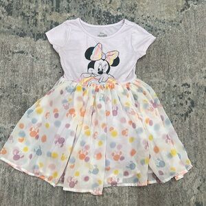 Toddler girls Minnie Mouse dress